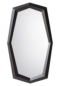 Зеркало на стену S052 черный матовый в Тюмени