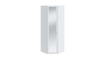 Угловой шкаф Ривьера с зеркалом СМ 241.23.003 (Белый) в Ишиме - предосмотр
