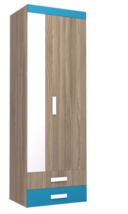 Шкаф 2-дверный ЮШ-1-5 в Тюмени - изображение
