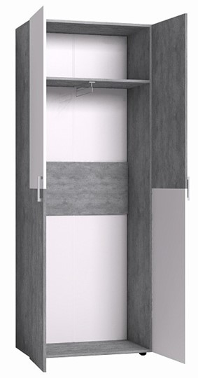 Шкаф для одежды в детскую БЕРГЕН 92, Atelier светлый - Белый в Заводоуковске - изображение 2