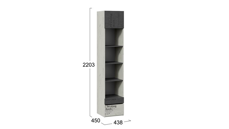 Комбинированный шкаф Оксфорд-2 ТД-399.07.20 в Тюмени - изображение 5