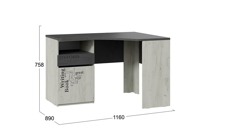 Детский угловой стол Оксфорд-2 ТД-399.15.03 в Тюмени - изображение 5
