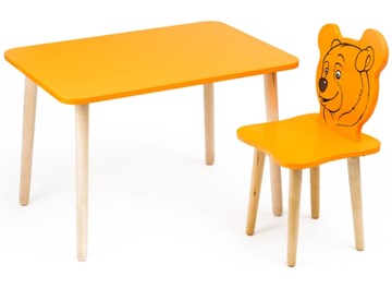 Стол в детскую Джери, Оранжевый в Тюмени - предосмотр 1