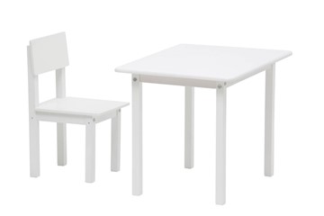 Детский стол и стул POLINI Kids Simple 105 S Белый в Заводоуковске - предосмотр
