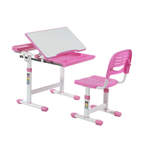 Растущий стол и стул Cantare Pink в Тобольске