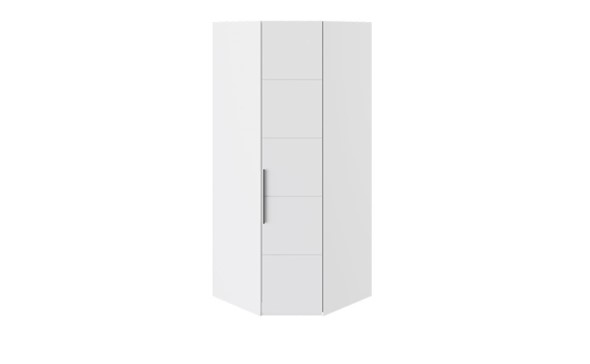 Угловой шкаф Наоми, цвет Белый глянец, Джут СМ-208.07.06 в Ишиме - изображение