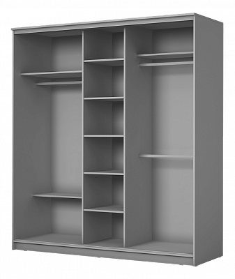 Шкаф 3-х створчатый 2300х1770х620, наполнение №1 ХИТ 23-18-111 Венге Аруба в Тюмени - изображение 1