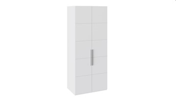 Распашной шкаф Наоми с 2-мя дверями, цвет Белый глянец СМ-208.07.03 в Тюмени - предосмотр