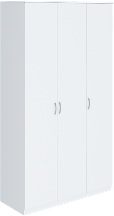 Шкаф распашной Осло М01 (Белый) в Заводоуковске - изображение