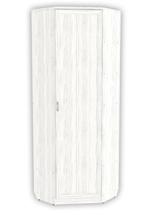 Шкаф 402 угловой со штангой, цвет Арктика в Заводоуковске - изображение