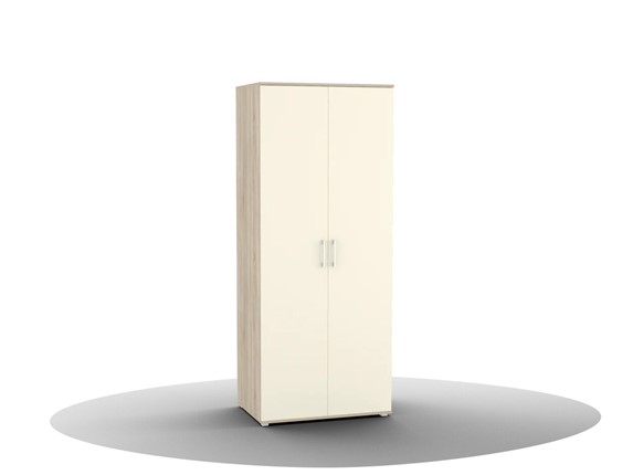 Распашной шкаф Silvia, ШО-02 (г), цвет фасада слоновая кость в Тюмени - изображение
