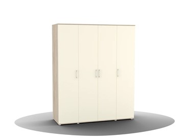 Распашной шкаф Silvia, ШО-04 (г), цвет фасада слоновая кость в Тюмени - предосмотр