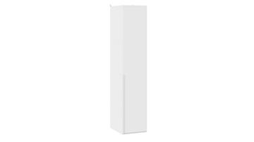 Шкаф для белья Порто (580) СМ-393.07.001 (Белый жемчуг/Белый софт) в Ишиме