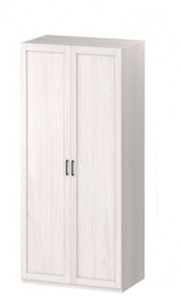 Шкаф двухстворчатый Классика 2-х дверный с перегородкой   (Д*Ш*В 1000*595*2204) в Заводоуковске - изображение