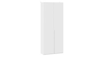 Распашной шкаф Порто (366) СМ-393.07.223 (Белый жемчуг/Белый софт) в Ишиме