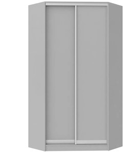 Шкаф угловой 2400х1103, ХИТ У-24-4-11, Серая структура в Ишиме