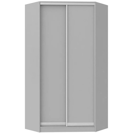 Шкаф угловой 2400х1103, ХИТ У-24-4-11, Серая структура в Заводоуковске - изображение