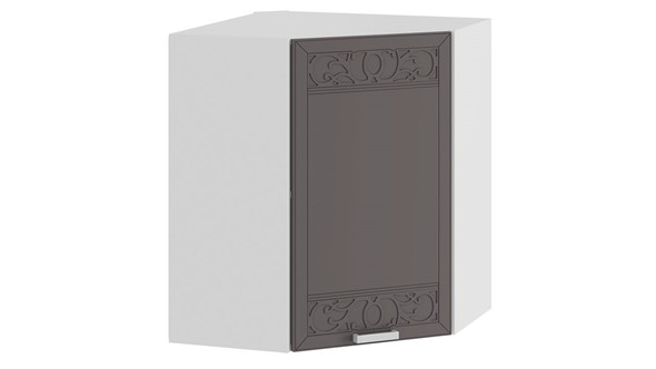 Угловой шкаф на кухню Долорес 1В6У (Белый/Муссон) в Тюмени - изображение