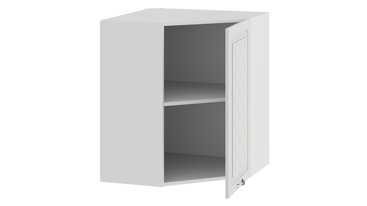 Кухонный шкаф угловой Бьянка 1В6У (Белый/Дуб белый) в Тюмени - изображение 1