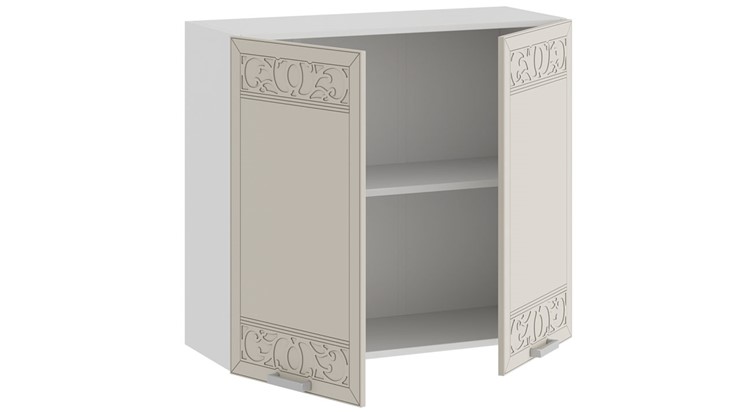 Кухонный шкаф Долорес 1В8 (Белый/Крем) в Тюмени - изображение 1