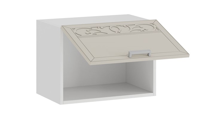 Шкаф на кухню Долорес 1В5Г (Белый/Крем) в Тюмени - изображение 1
