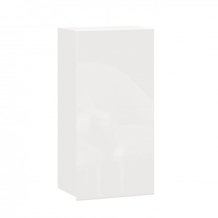 Кухонный шкаф высокий 500, Шервуд, ЛД 281.440.000.166, белый/белый глянец в Тюмени - изображение
