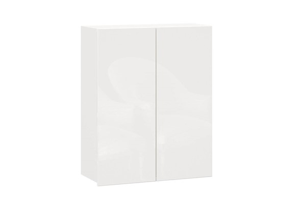 Кухонный шкаф высокий 800, Шервуд, ЛД 281.460.000.168, белый/белый глянец в Тюмени - изображение