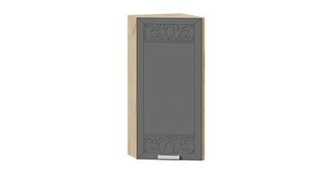 Торцевой шкаф на кухню Долорес 1В3Т (Дуб крафт золотой/Титан) в Тюмени - предосмотр