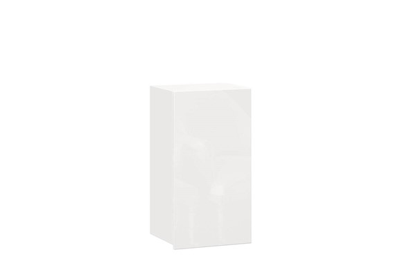 Шкаф на кухню 400, Шервуд, ЛД 281.320.000.158, белый/белый глянец в Заводоуковске - изображение
