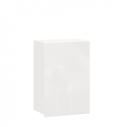 Кухонный шкаф 500 Шервуд, ЛД 281.340.000.160, белый/белый глянец в Тюмени - изображение