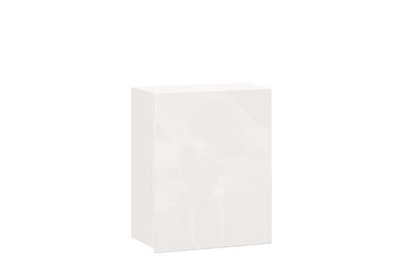 Кухонный шкаф 600 Шервуд, ЛД 281.350.000.161, Белый/Белый глянец в Тюмени - изображение
