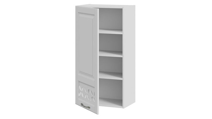 Кухонный шкаф Скай В_96-50_1ДРД(L) (Белоснежный софт) в Тюмени - изображение 1