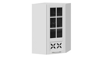 Кухонный навесной шкаф Скай ВУ45_96-(40)_1ДРДс(R) (Белоснежный софт) в Тюмени - предосмотр