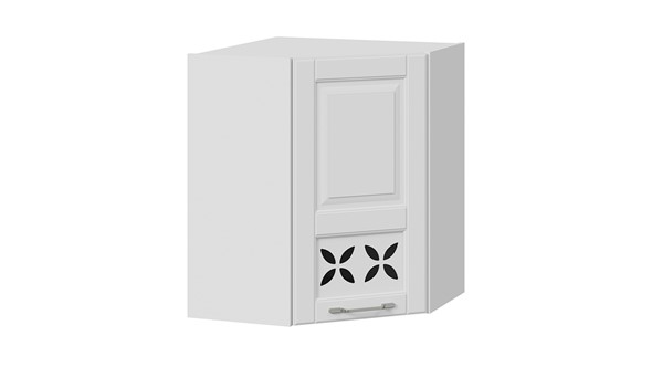 Кухонный угловой шкаф Скай ВУ45_72-(40)_1ДРД(R) (Белоснежный софт) в Заводоуковске - изображение