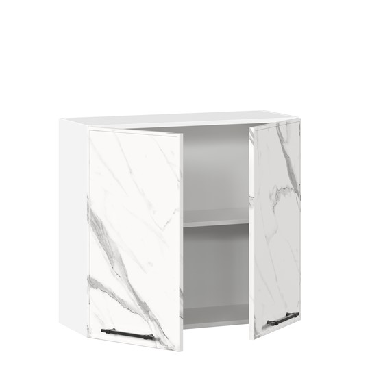 Кухонный шкаф Вилена ЛД 592.360.000.022 800 (Белый/Монте Белый) в Заводоуковске - изображение 1