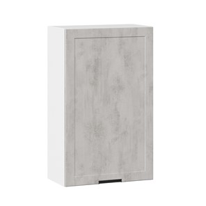 Кухонный шкаф 600 высокий Джамис ЛД 296.450.000.028, Белый/Белый камень в Тюмени