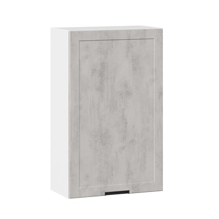 Кухонный шкаф 600 высокий Джамис ЛД 296.450.000.028, Белый/Белый камень в Тюмени - изображение