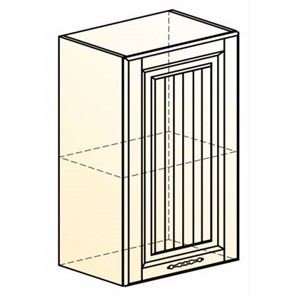 Шкаф на кухню Бавария L450 H720 (1 дв. гл.) в Тюмени - предосмотр