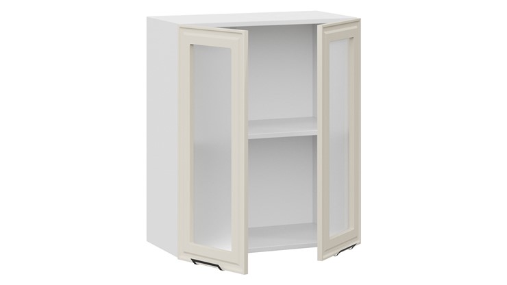 Кухонный шкаф Белладжио 1В6С (Белый, Софт панакота) в Заводоуковске - изображение 1