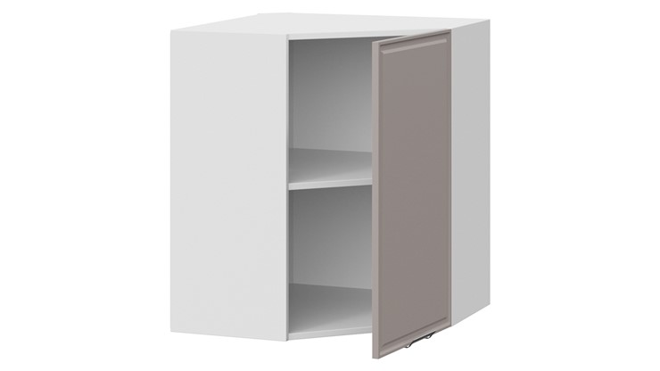 Кухонный навесной шкаф Белладжио 1В6У (Белый, Софт капучино) в Тюмени - изображение 1