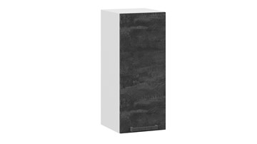 Навесной шкаф Детройт 1В3 (Белый/Угольный Камень) в Тюмени - предосмотр