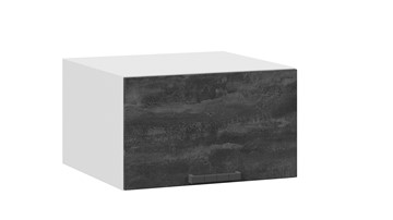 Навесной кухонный шкаф Детройт 1В6ГП (Белый/Угольный Камень) в Тюмени