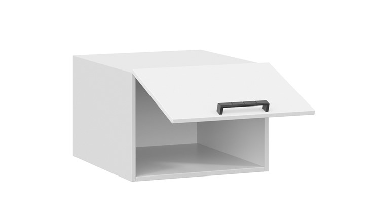Шкаф на кухню Детройт исп. 2 1В5ГП (Белый/Белый глянец) в Заводоуковске - изображение 1