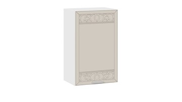 Кухонный навесной шкаф Долорес 1В45 (Белый/Крем) в Тюмени