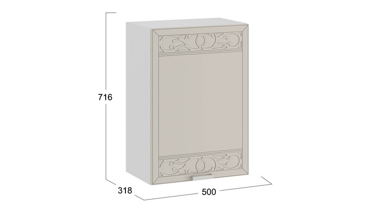 Кухонный шкаф Долорес 1В5 (Белый/Крем) в Тюмени - изображение 2