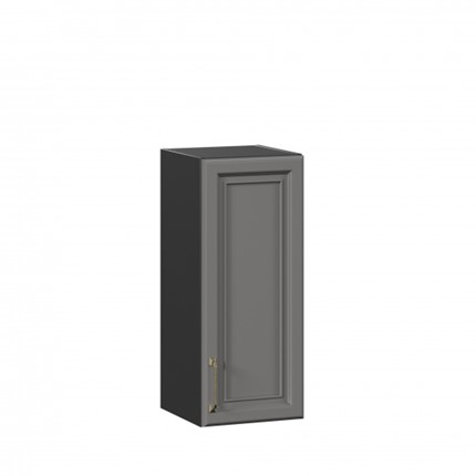 Навесной шкаф Джелатто 300 ЛД 241.310.000.142, Черный/Оникс серый в Тюмени - изображение
