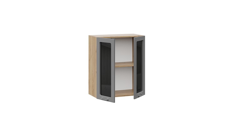 Кухонный шкаф Габриэлла 1В6С (Дуб Крафт золотой/Титан) в Заводоуковске - изображение 1