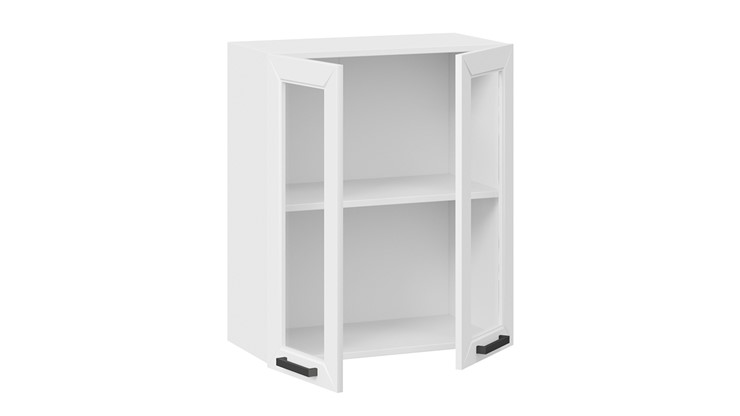 Кухонный шкаф Лорас 1В6С (Белый/Холст белый) в Заводоуковске - изображение 1