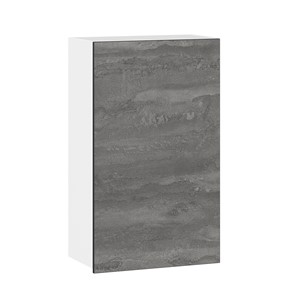 Навесной кухонный шкаф Паола ЛД 590.450.000.035 600 высокий (Белый/Камень железный) в Тюмени - предосмотр