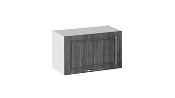 Навесной шкаф Прованс (Белый глянец/Санторини темный) В_36-60_1ДО в Ишиме